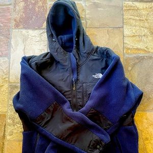 North Face Mens Fleece Jacket with Hood